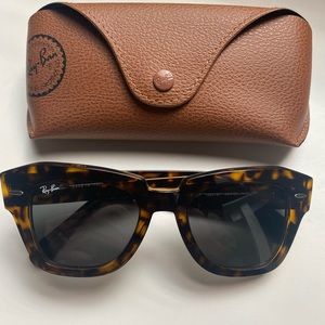Ray ban state street tortoise sunglasses RB2186